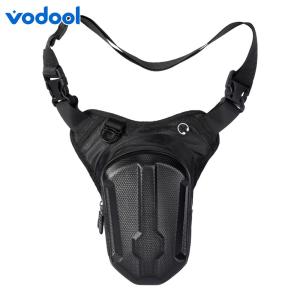 VODOOL Motorcycle Waist Bag Waterproof Hard Shell Cycling Bag with Multiple Compartments for Outdoor Riding Gear