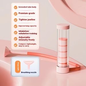 Breathing dumbbells portable abdominal exercise lung capacity training device abdominal muscles vest line pelvic floor muscles face training device