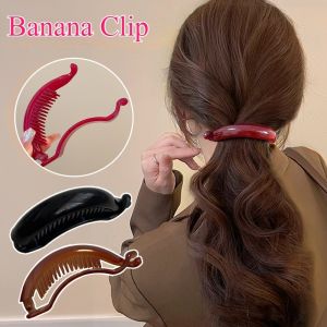 Korean Girls Ponytail Clip Banana Clip Bun Clip Twist Ponytail Hairpin Womens Hair Accessories