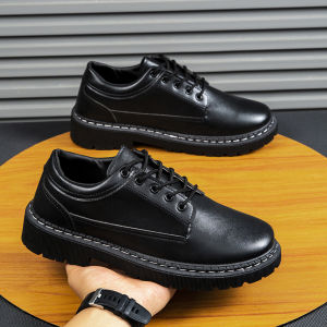 New Mens Office Business shoes Formal Leather shoes black Breathable Shoes casual rubber shoes wedding shoes for men