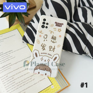 Softcase Macaron Camera Protection For VIVO [UV-09] Y15s Y33s Y21s Y21 Y50 Y30 Y20 Y20S Y12S Y91 Y91C  Y12 Y15 Y17 Y30i Casing Hp Macaron Pelindung hp Case Handphone Case Kualitas Terbaik & Termurah Softcase Printing Mewah Case Case bear lucu bisa COD