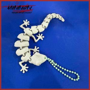 [minnan] 3D Printed Ornament Articulated Wall Gecko Flexible Joint Models Creative Stress Toys Gift