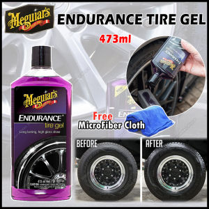 🌱 Meguiars G-7516 Endurance High Gloss Tire Protectant Gel 473 ml / 16 oz Shine & Gloss Long Lasting Remove Dirts Keep Maintain Black Protect UV Exterior Car Care Gel Terkilat Untuk Tayar Original Ready Stock Free Gift
