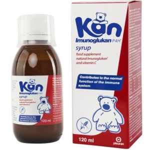 Chai Siro Kan ImunoGlukan 120ml tăng đề kháng cho Bé - SYRUP KAN Imuno Glukan SHC U1015