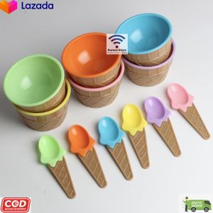 Mangkok Ice Cream - Mangkok Salad - Mangkok Masker Estetik / Aesthetic - Mangkuk Es Krim
