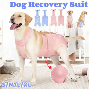 Dog Recovery Suit Anti-scratch Elastic Infection Prevention Clothes After Surgery Sterilization Suit