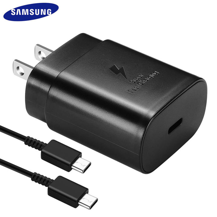 Original Samsung 25W 3A Super Fast Charging Wall Charger PD