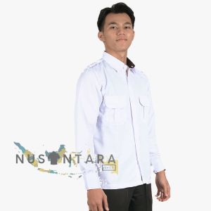 Kemeja Pdh Pria Putih Kemeja Pns Putih Baju Putih Pemda Pria