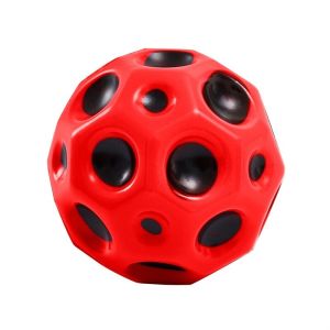 Useful Hole Ball Kids Indoor Outdoor Games Sport Toys PU Anti Gravity Stress Rubber Bounce Ball 66mm Extreme High Bouncing Ball