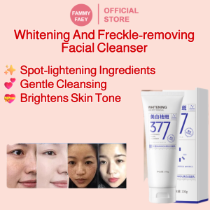 [FAMMY FAEY] Whitening and Anti-Freckle Cleanser Irreversible Blackhead Removal Cleanser Exfoliating Oil-Control Cleanser Pore-Tightening Cleanser for Women美白祛斑洗面奶