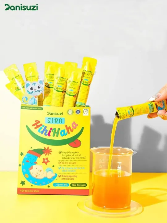 Siro Ăn Ngon HIhiHaha - 1 Hộp 30 gói