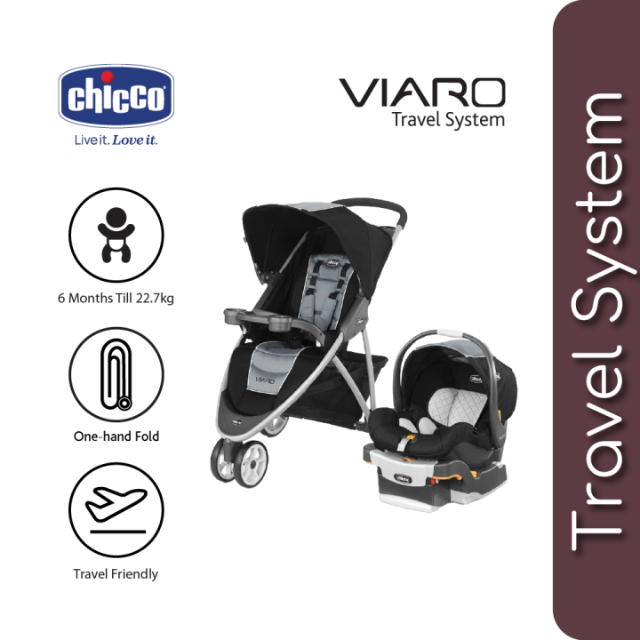 Chicco Viaro Travel System stroller car seat Lazada