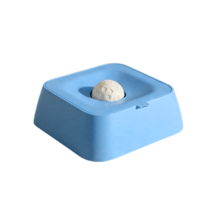 EVERIN với Bóng Lăn Bát liếm cho chó Xanh đen Vật liệu PP Bát huấn luyện chó con Nâng cấp Thưởng thức món ăn Bát ăn chậm cho thú cưng dành cho chó mèo