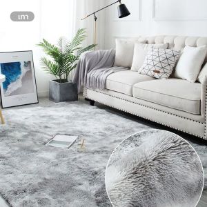 พรม ขนนิ่ม พรมนุ่ม พรมปูพื้น พรมปูพื้นห้อง พรมนุ่มๆ พรมขนนุ่ม พรมห้องนั่งเล่น พรมเช็คเท้า พรมตกแต่งบ้าน พรมในห้องนั่งเล่น มี 6 สี 4 ขนาด