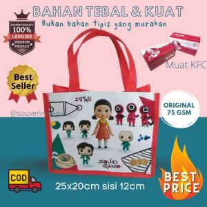 Tas Ultah Squid Game: Souvenir Ulang Tahun Anak Murah Jakarta & Asemka