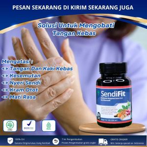 Obat Kebas dan Kesemutan Di Tangan Jari Tangan Kaku Jari Tangan Kaku Nyeri Baal ari Susah Ditekuk Gangguan Saraf Neuropati Atasi Dengan SendiFit Kapsul