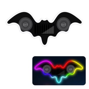 SUNYMEI Màu RGB Đèn LED năng lượng trời cho ô tô Không dây Độ dốc động Đèn Neon Cửa Sổ Ô Tô Tuyệt vời Lắp đặt dễ dàng Đèn chiếu sáng tạo không khí Nội thất ô tô