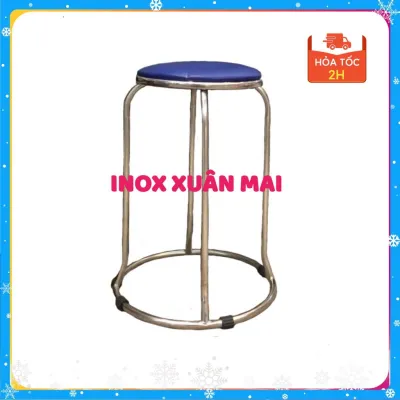Ghế inox 100% đệm gia tổng hợp
