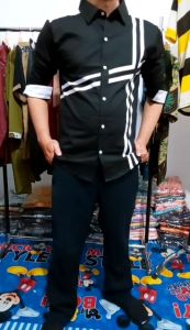 KEMEJA PRIA CASUAL ELEGANT HOKY