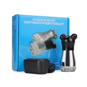 foreverlily Alat Pemijat Wajah Elektrik RF Facial LED Mesotherapy Micro Current Perawatan Kulit Peremajaan Wajah Lifting Perangkat Pijat Anti Kerut