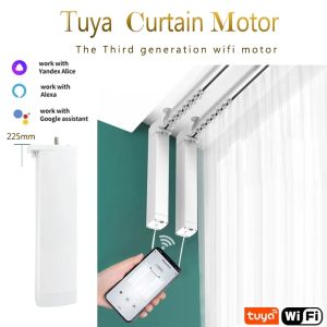 Smart Zigbee Electric Curtain Motor Auto Motorized Curtain Status Track TUYA APP Remote Control Tuya Curtain motor