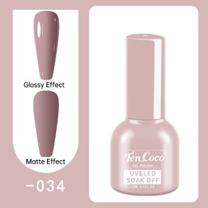 【One Bottle One Color】Nail Polish Gel New Black Caramel Light Therapy Nail Polish Gel Set Fashion Solid Gel Long Lasting 12ml