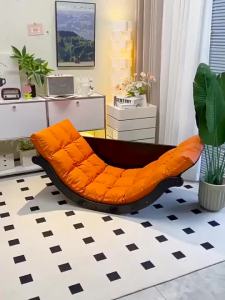 CraftedLiving SG-Swinging Chair Enlarged And Thickened Design Living Room Balcony Bedroom Casual And Comfortable Lazy Sofa Chair