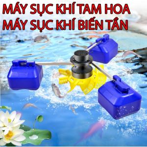 Máy sục khí thế hệ mới chuyển đổi tần số máy sục khí cánh quạt ao cá nuôi trồng thủy sản công suất lớn 1.5Kw 220V