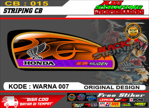 STRIPING CB 100 LAMA VARIASI 015
