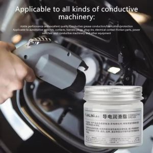 DOHOHO 100G Electric Contact Grease Oxidation Protection Corrosion Protection Conductive Paste Special Electricity Compound Grease for Low Resistance Value