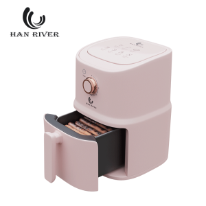 HAN RIVER Air Fryer 8L Visual Window Non-Stick Coating Oil Free Smokeless Multifunctional 1400W