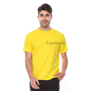 Kaos Polos Oneck Oblong 30s Esperanza Kuning Kenari