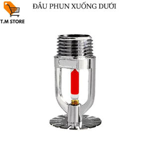 Đầu phun nước chữa cháy sprinkler lắp ren trong 20 mm có bộ cảm biến nhiệt trên đầu phun dùng