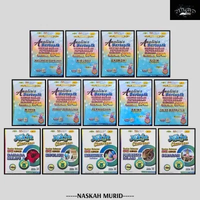 (NB) YAKIN CLASSROOM SPM | ANALISIS BERTOPIK SPM [KERTAS SOALAN PEPERIKSAAN SEBENAR 2021-2023] TINGKATAN 4 & 5 (2025)
