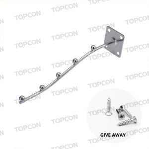 1PC Wall Mount Waterfall Hanger Hook Hanger Rack 5 - 7Balls Beads Garment Screen Wire Mesh/ Grid Panel Display Hook