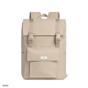 Balo NATO® "Bump - Backpack" Sợi Vải SmartCanvas/Deluxe Ba Lô Đựng Laptop Nam Nữ Đẹp Đi Học Đi Làm Đi Chơi Đen Xanh