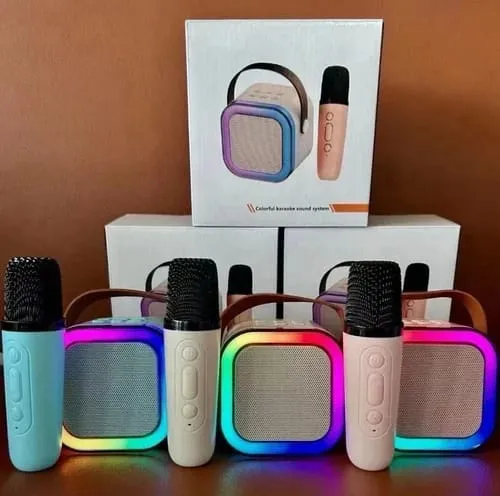 K12 Mini Bluetooth Speaker Mikrofon Audio/Karaoke Microphone BEST QUALITY  //Wanjia88