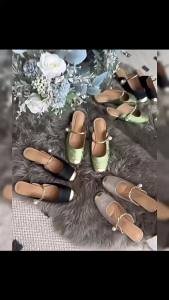 [Free Shipping] Slip-on lazy mules for women 2025 summer soft-soled casual flat sandals for women