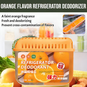 Air freshener orange flavor refrigerator deodorizer Freezer Deodorizer Odor Remover Toilet Deodorant Air Purifier Indoor Long-Lasting
