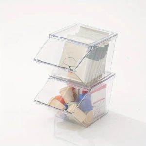 20PCS Coffee Capsule and candy Storage Box Acrylic Tea Bag Organizer Rack Desktop Tea Display Rack