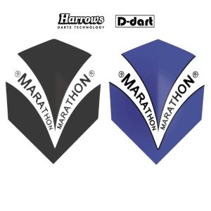 Harrows Dart Flights - MARATHON - V 100 Micron Darts flight 3Pcs/pack
