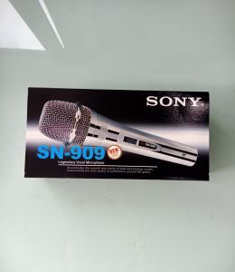 [snacknya top] Microphone SN-909 / Microphone Kabel SN-909 / Microphone SN-909 Warna SILVER