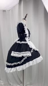Original new design Lolita-style cute maid outfit COS Costume Home dance influencer live stream Maid outfit Large size