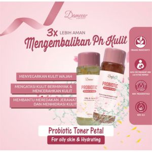 Toner Wajah Essence 100ml | Dameea Kefir Cica Essence Toner Soothing & Hydrating Extra Niacinamide & Flower Petals  | Toner Perawatan Wajah Varian Brihgtening Mencerahkan dan Acne Jerawat Untuk Mengatasi Jerawat Bruntusan dan Memaksimalkan Skincare