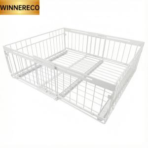Pull Out Cabinet Organizer Adjustable Width 30cm To 51cm for Kitchen