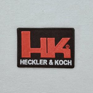 อาร์ม ตัวรีด อาร์มติดเสื้อ ลาย HK Iron on Patch โลโก้ ตรา เอซเค ตกแต่งเสื้อผ้า ทหาร DIY Sticker สติ๊กเกอร์ ตีนตุ๊กแก Army