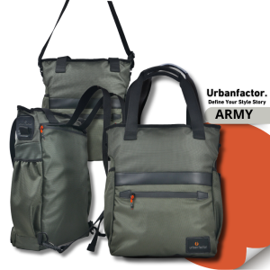 Promo Tote Bag Urban Factor Firm Tas Laptop Multifungsi 3 Mode terlaris