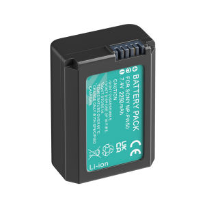 NP-FW50 Camera Replacement Battery with 2250mAh Capacity For Sony Cameras - NPFW50 / FW50 / NP FW50