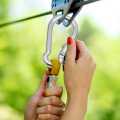 Carabiner Carbiner Karabiner Climbing Gantungan Kunci Hammock Multifungsi Mini Alat Olahraga Outdoor. 