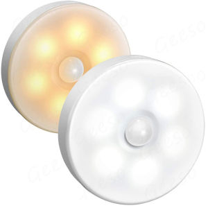 Rechargeable Sensor Night Light Wireless Body Induction Lamp Motion Sensor Light USB charging LED Night